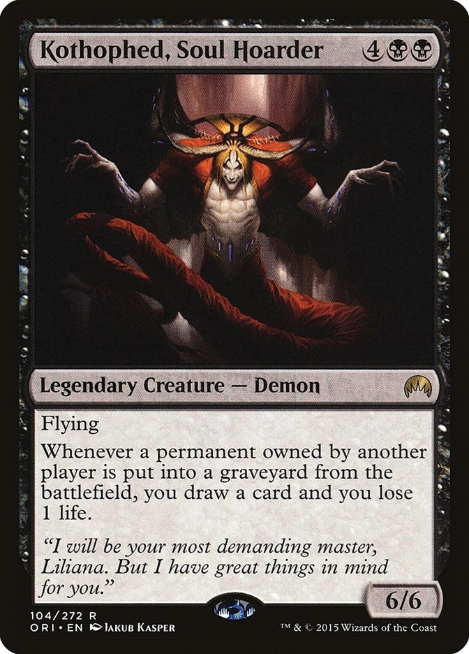 Image for Kothophed, Soul Hoarder (104) (ORI) - Magic: The Gathering