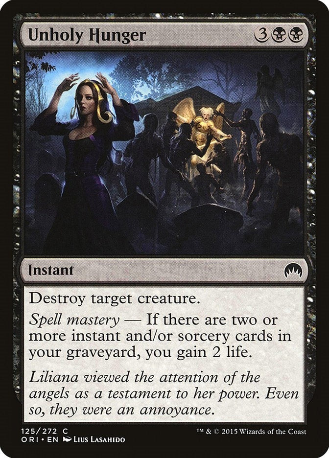 Image for Unholy Hunger (125) (ORI) - Magic: The Gathering