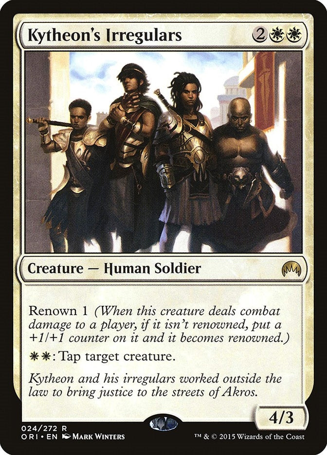 Image for Kytheon's Irregulars (24) (ORI) - Magic: The Gathering