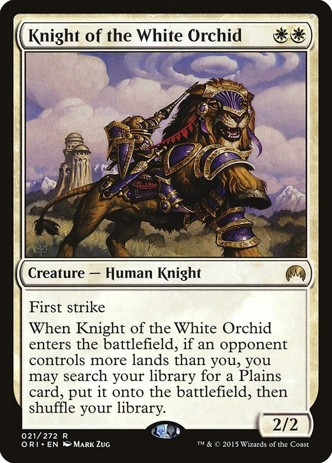 Image for Knight of the White Orchid (21) - Magic: The Gathering
