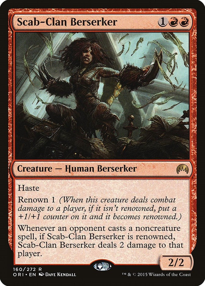 Image for Scab-Clan Berserker (160) - Magic: The Gathering