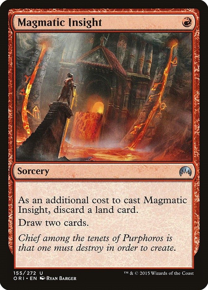 Image for Magmatic Insight (155) - Magic: The Gathering