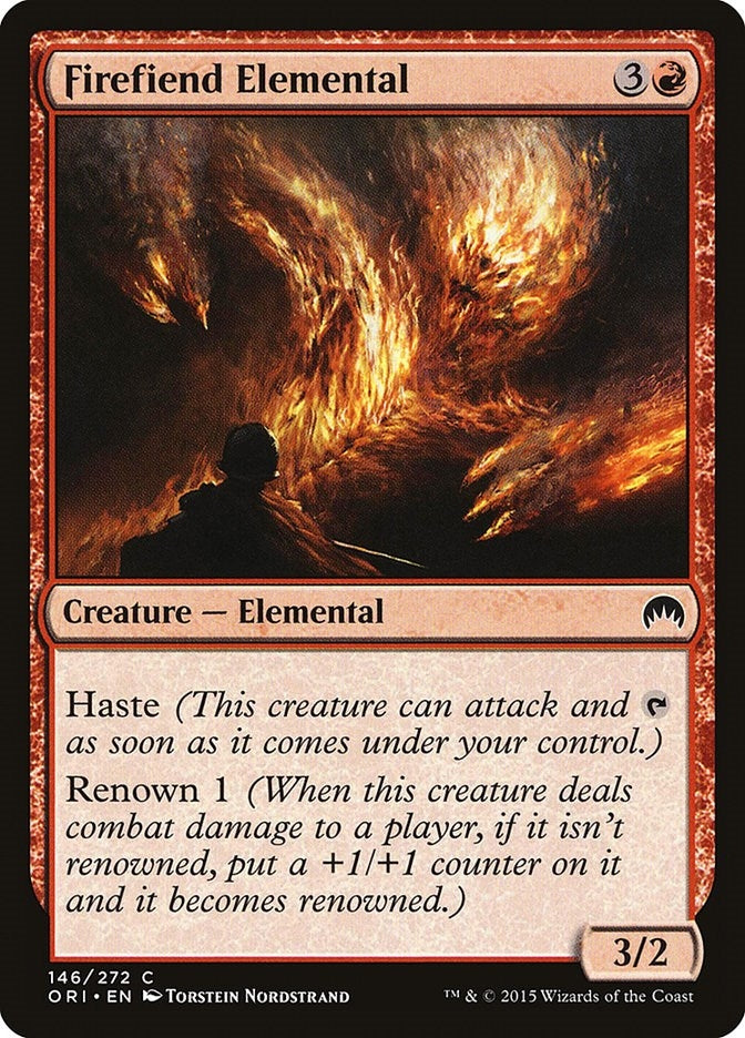 Image for Firefiend Elemental (146) (ORI) - Magic: The Gathering