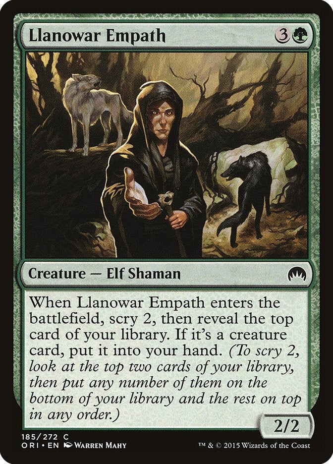 Image for Llanowar Empath (185) (ORI) - Magic: The Gathering