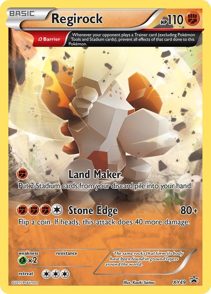 Image for Regirock - XY49 (XY49) (PR) - Pokemon