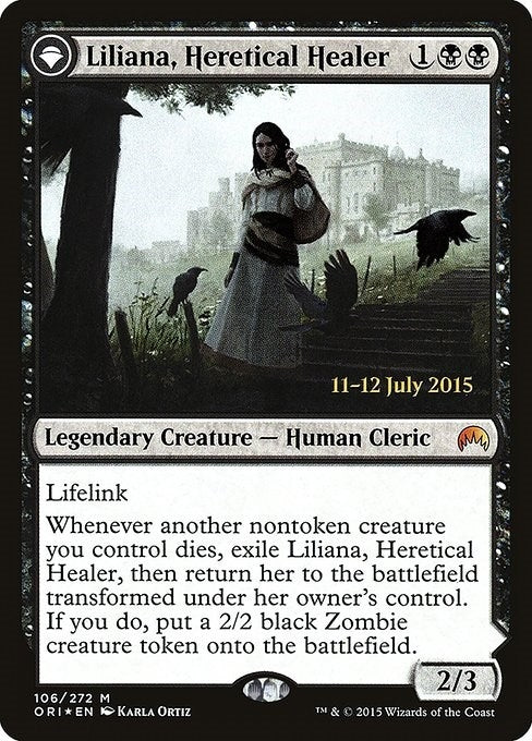 Image for Liliana, Heretical Healer (106) - Magic: The Gathering