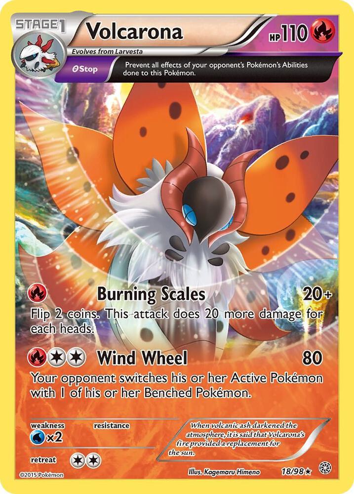 Image for Volcarona (18) (18/98) (AOR) - Pokemon