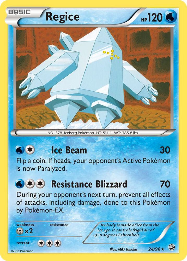 Image for Regice (24/98) (AOR) - Pokemon
