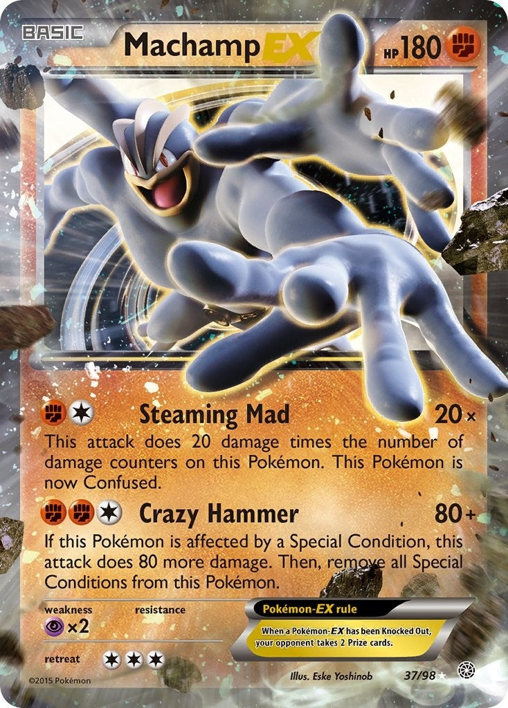 Image for Machamp EX (37/98) (AOR) - Pokemon