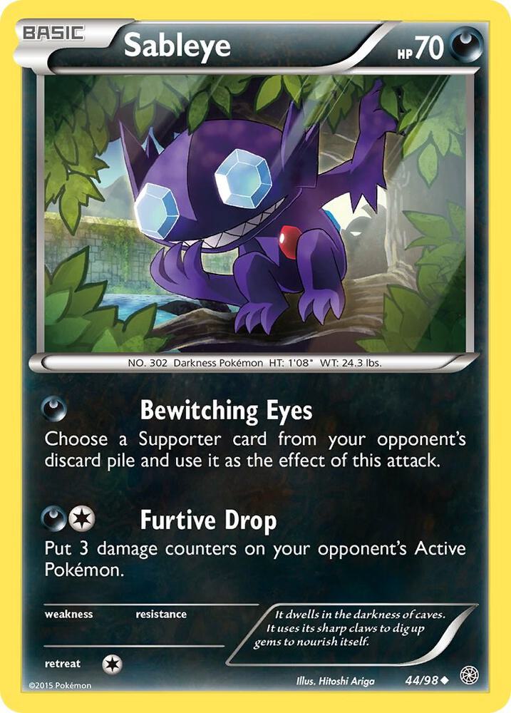 Image for Sableye (44/98) (AOR) - Pokemon