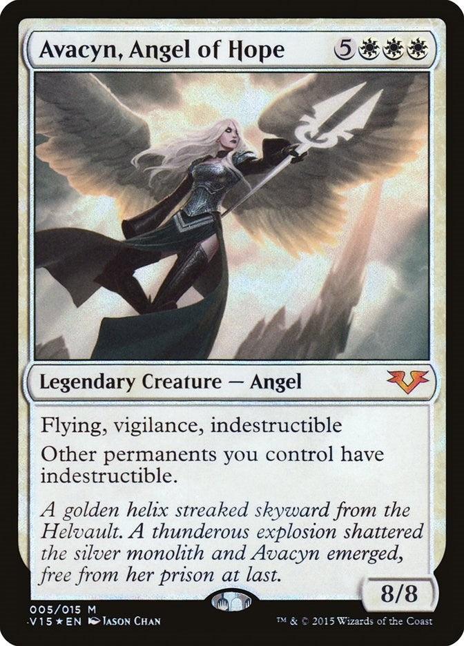 Image for Avacyn, Angel of Hope (5) (V15) - Magic: The Gathering