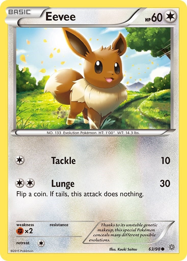 Image for Eevee (63/98) (AOR) - Pokemon