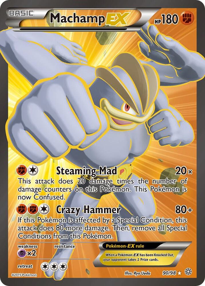 Image for Machamp EX (90 Full Art) (90/98) (AOR) - Pokemon