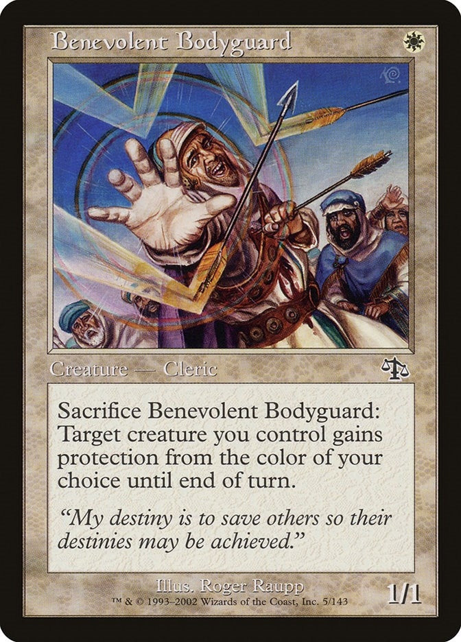 Image for Benevolent Bodyguard (5) - Magic: The Gathering