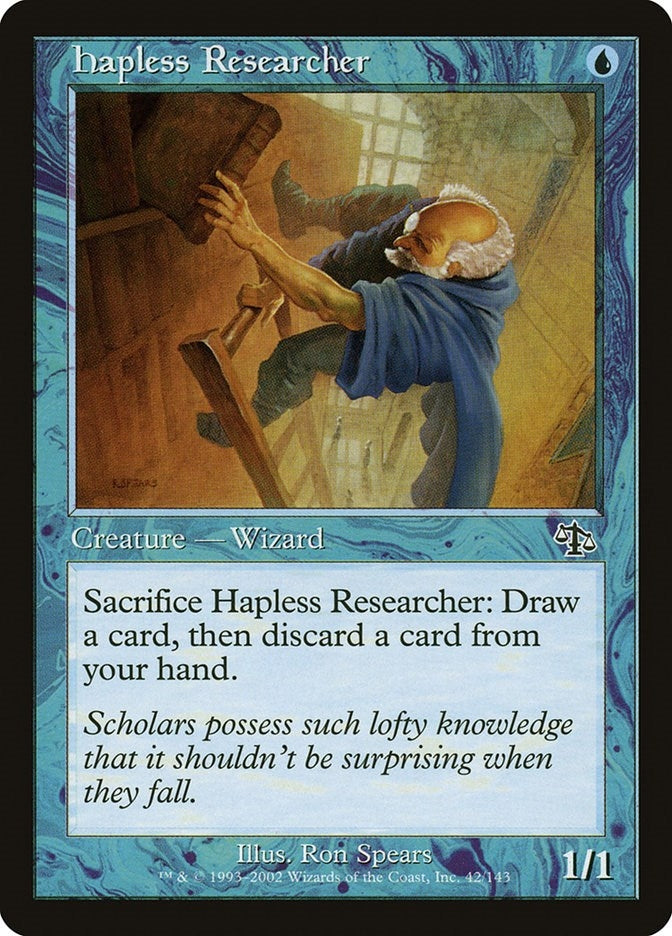 Image for Hapless Researcher (42) - Magic: The Gathering