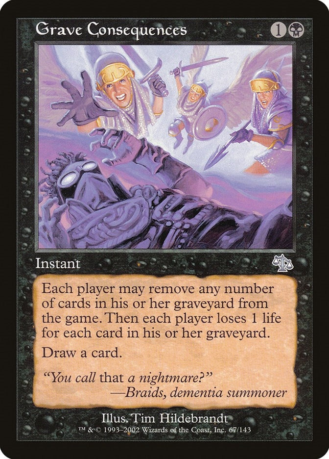 Image for Grave Consequences (67) - Magic: The Gathering