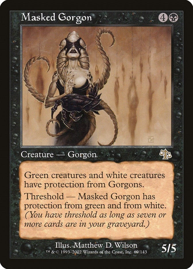 Image for Masked Gorgon (69) - Magic: The Gathering