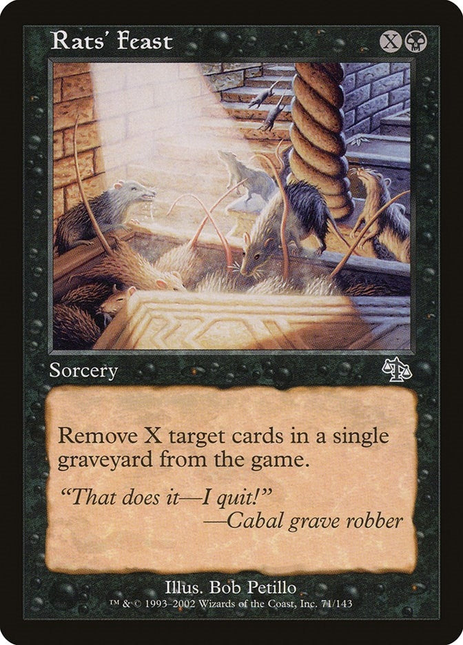 Image for Rats' Feast (71) - Magic: The Gathering