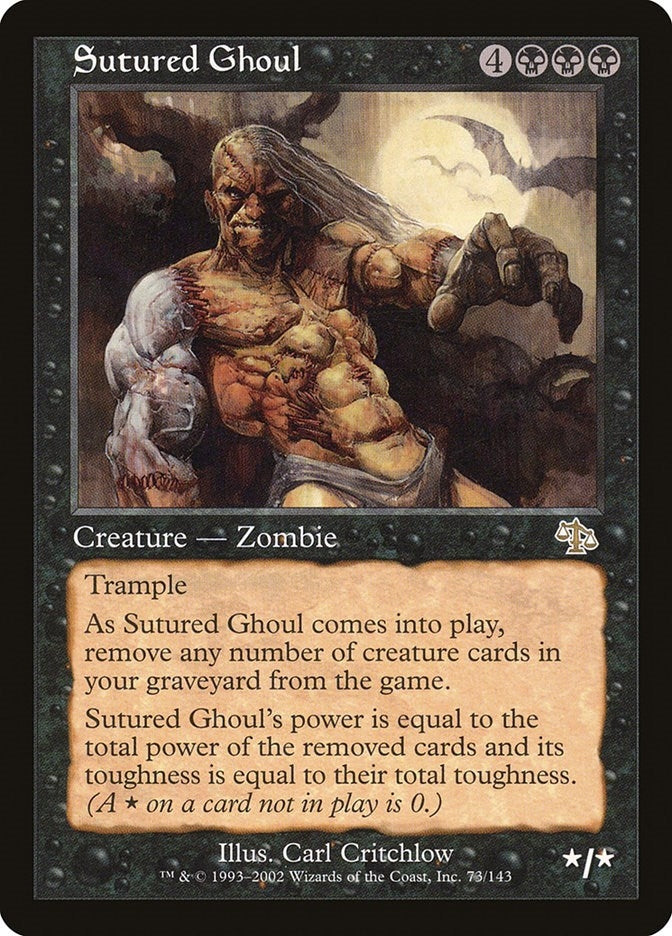 Image for Sutured Ghoul (73) - Magic: The Gathering