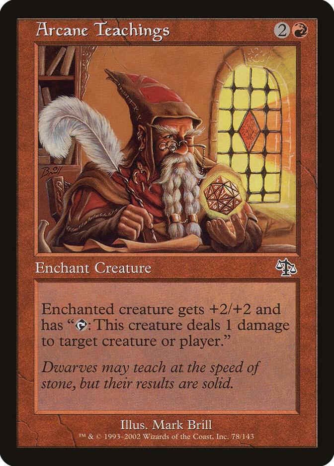 Image for Arcane Teachings (78) (JUD) - Magic: The Gathering