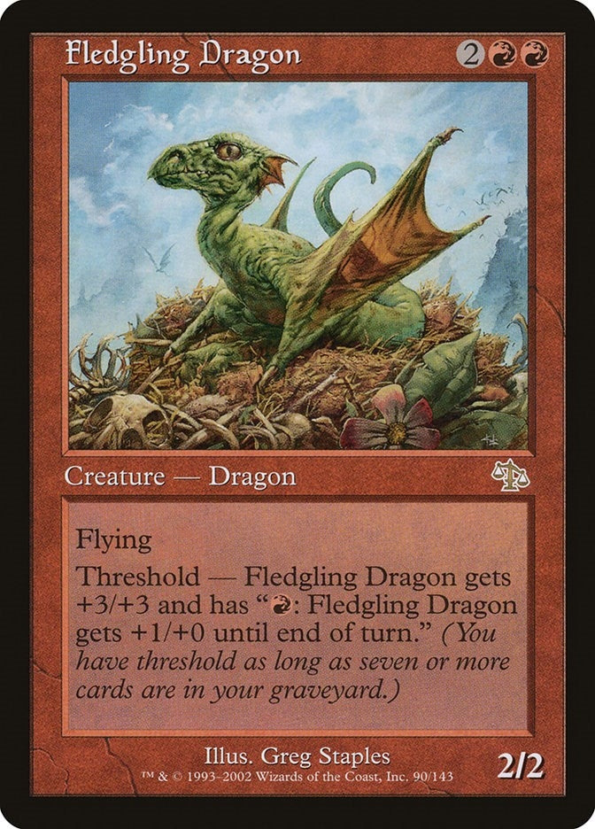 Image for Fledgling Dragon (90) - Magic: The Gathering