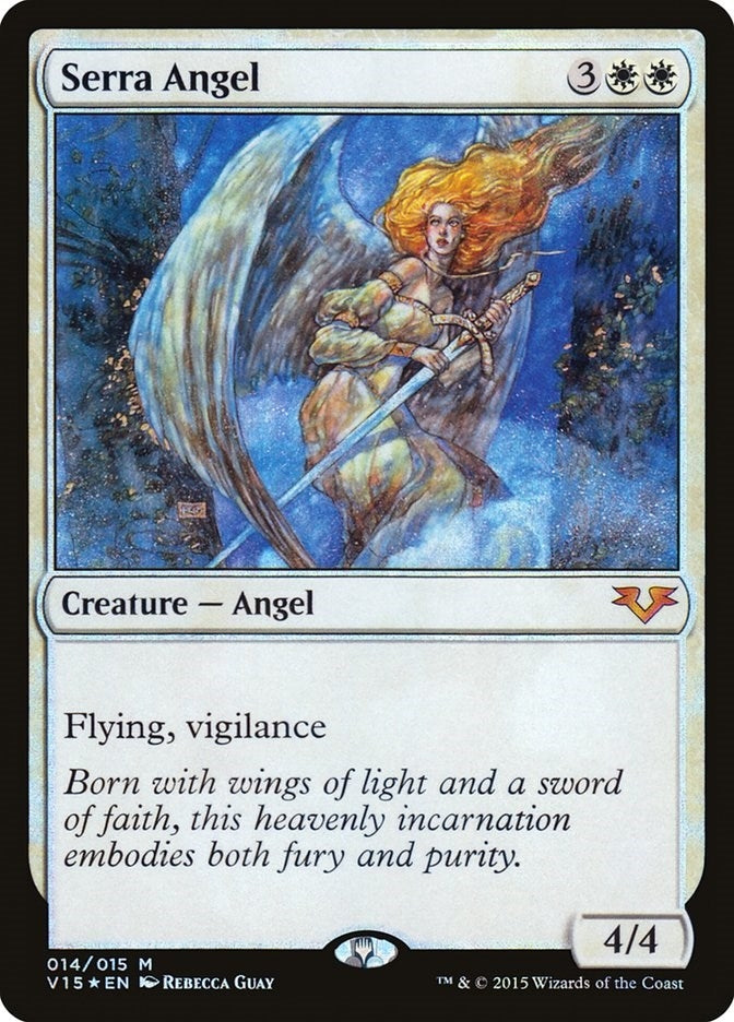 Image for Serra Angel (14) (V15) - Magic: The Gathering