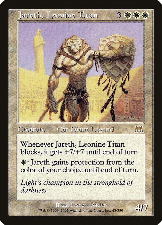 Image for Jareth, Leonine Titan (43) - Magic: The Gathering