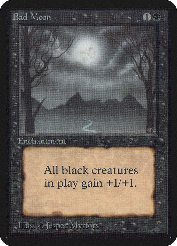 Image for Bad Moon - Magic: The Gathering