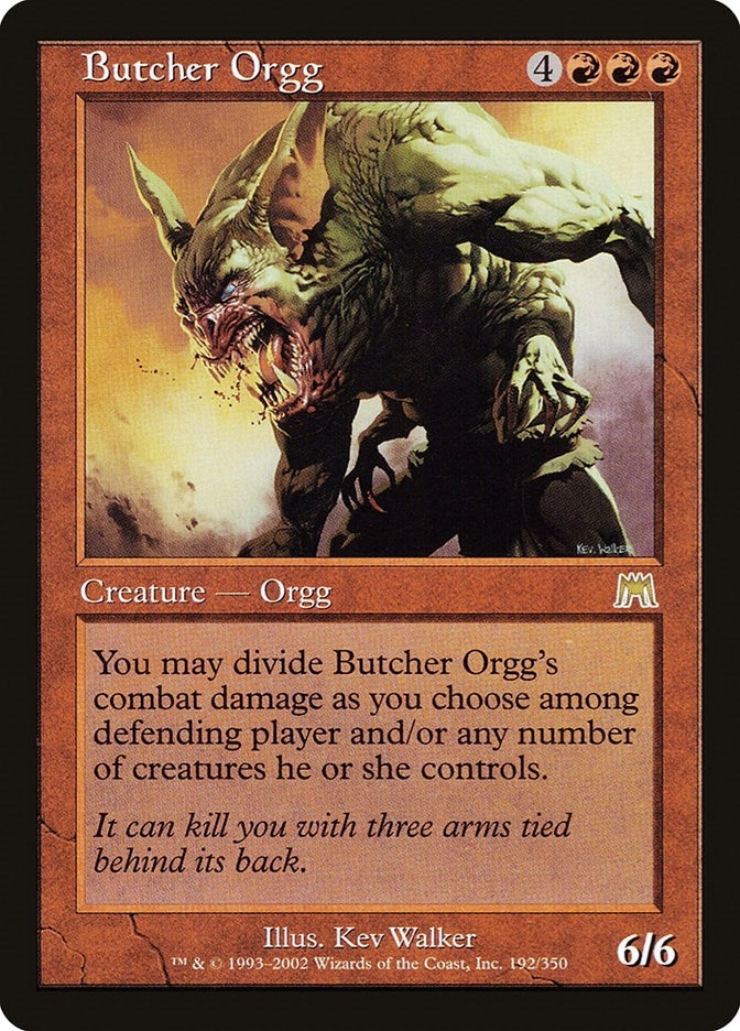 Image for Butcher Orgg (192) - Magic: The Gathering