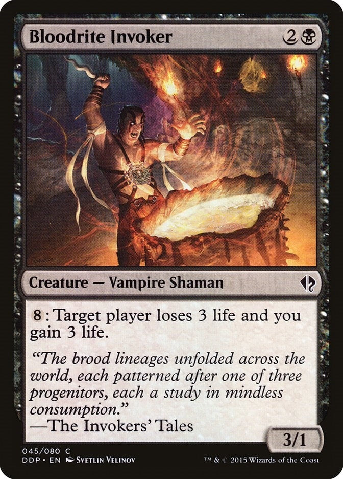 Image for Bloodrite Invoker (45) - Magic: The Gathering