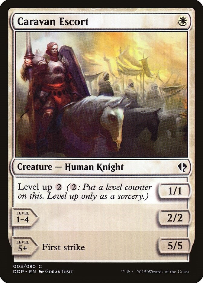 Image for Caravan Escort (3) - Magic: The Gathering