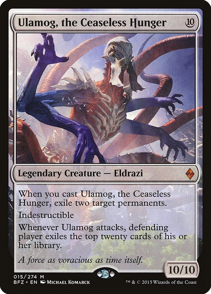 Image for Ulamog, the Ceaseless Hunger (15) (BFZ) - Magic: The Gathering