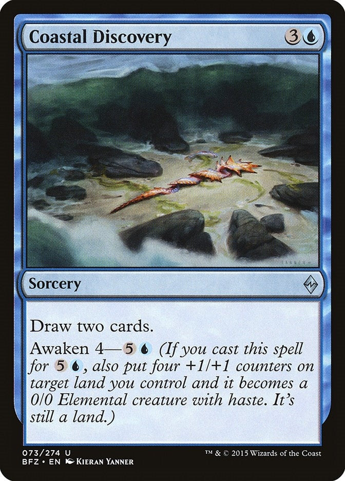 Image for Coastal Discovery (73) (BFZ) - Magic: The Gathering