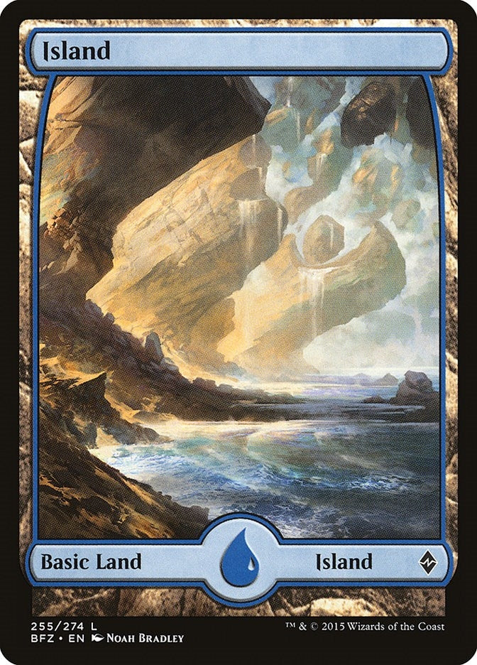 Image for Island (255) - Full Art (255) (BFZ) - Magic: The Gathering