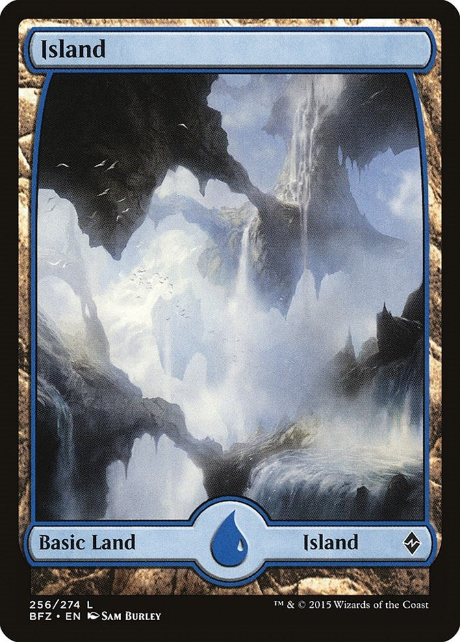 Image for Island (256) - Full Art (256) (BFZ) - Magic: The Gathering
