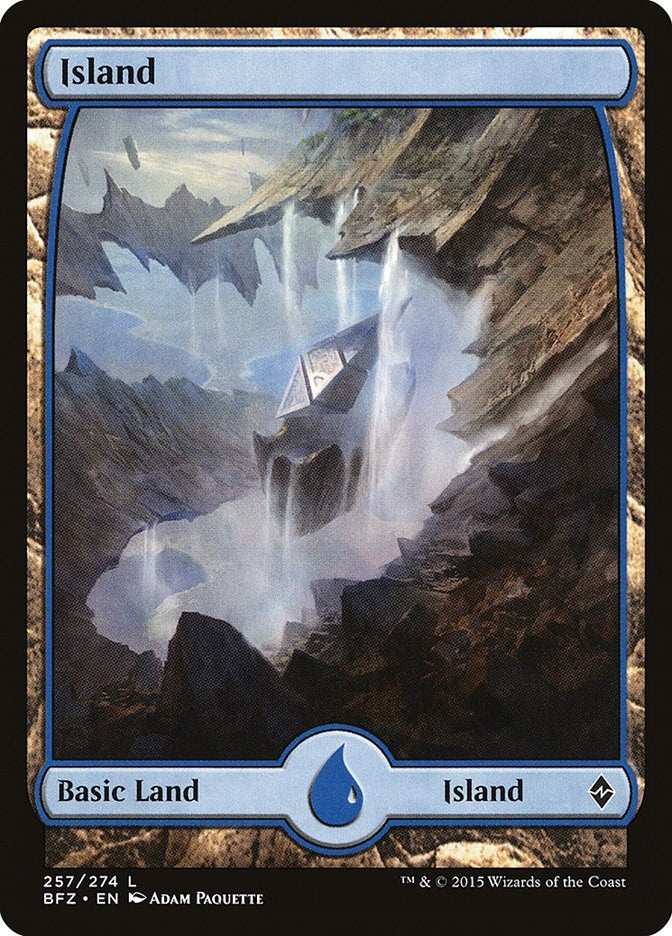 Image for Island (257) - Full Art (257) (BFZ) - Magic: The Gathering