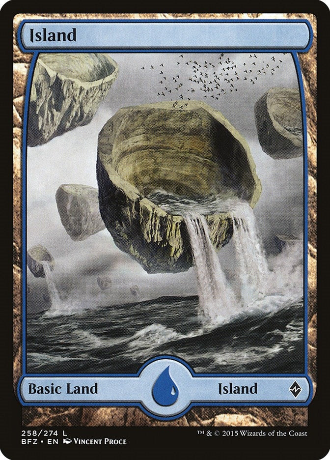 Image for Island (258) - Full Art (258) (BFZ) - Magic: The Gathering