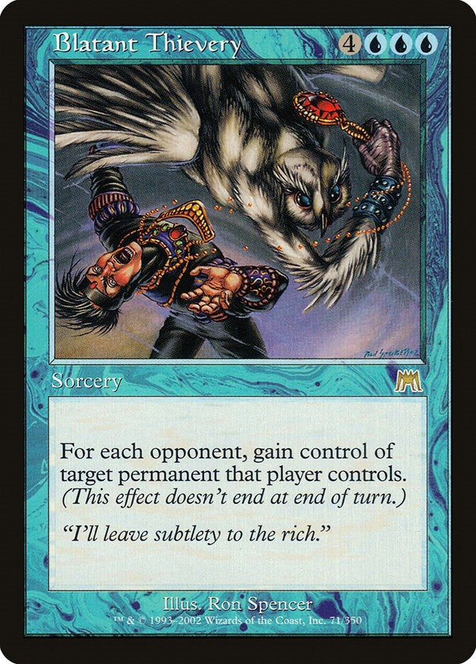 Image for Blatant Thievery (71) - Magic: The Gathering