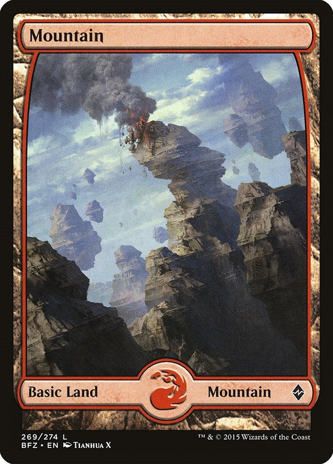 Image for Mountain (269) - Full Art (269) (BFZ) - Magic: The Gathering