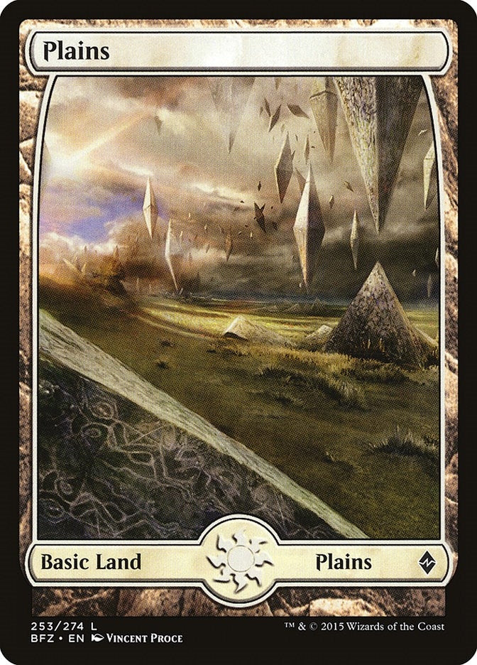 Image for Plains (253) - Full Art (253) (BFZ) - Magic: The Gathering