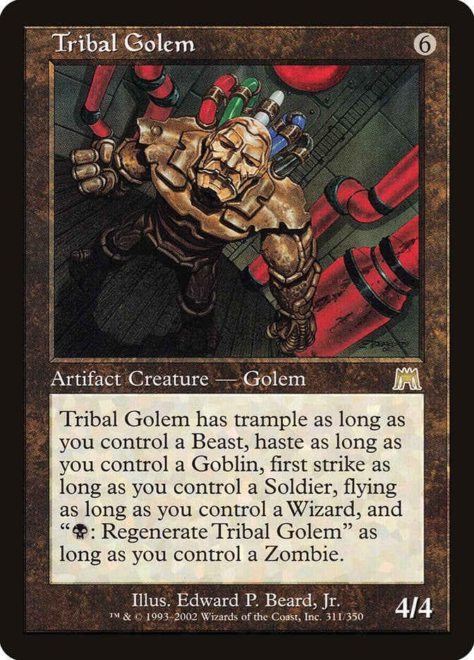 Image for Tribal Golem (311) - Magic: The Gathering