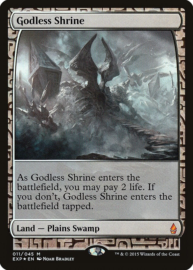 Image for Godless Shrine (11) (EXP) - Magic: The Gathering