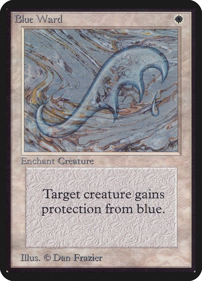 Image for Blue Ward - Magic: The Gathering