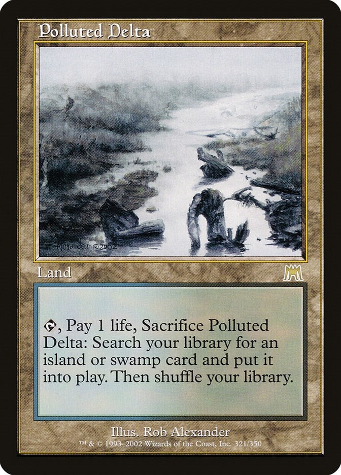 Image for Polluted Delta (321) - Magic: The Gathering