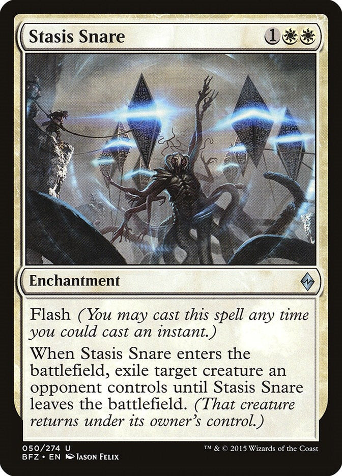 Image for Stasis Snare (50) (BFZ) - Magic: The Gathering