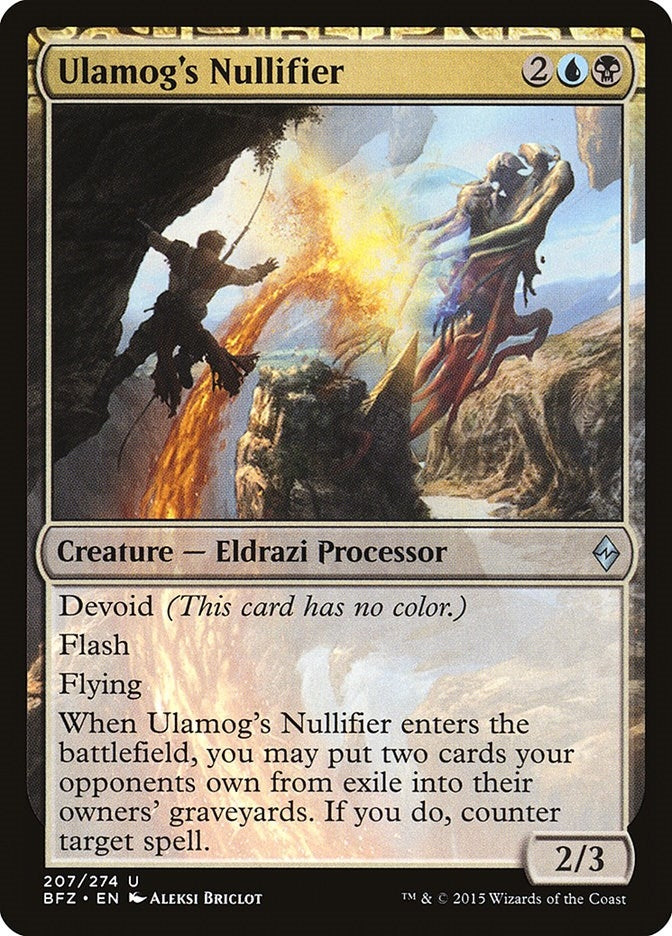 Image for Ulamog's Nullifier (207) - Magic: The Gathering