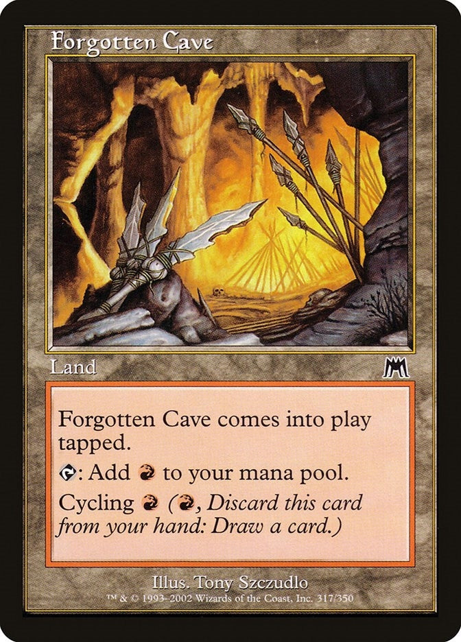 Image for Forgotten Cave (317) - Magic: The Gathering