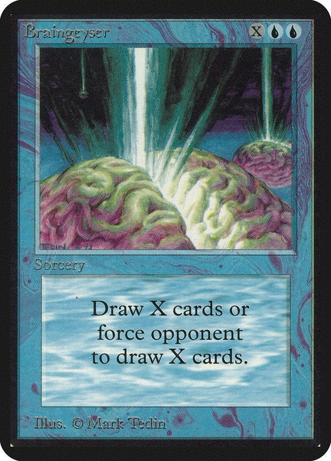 Image for Braingeyser - Magic: The Gathering