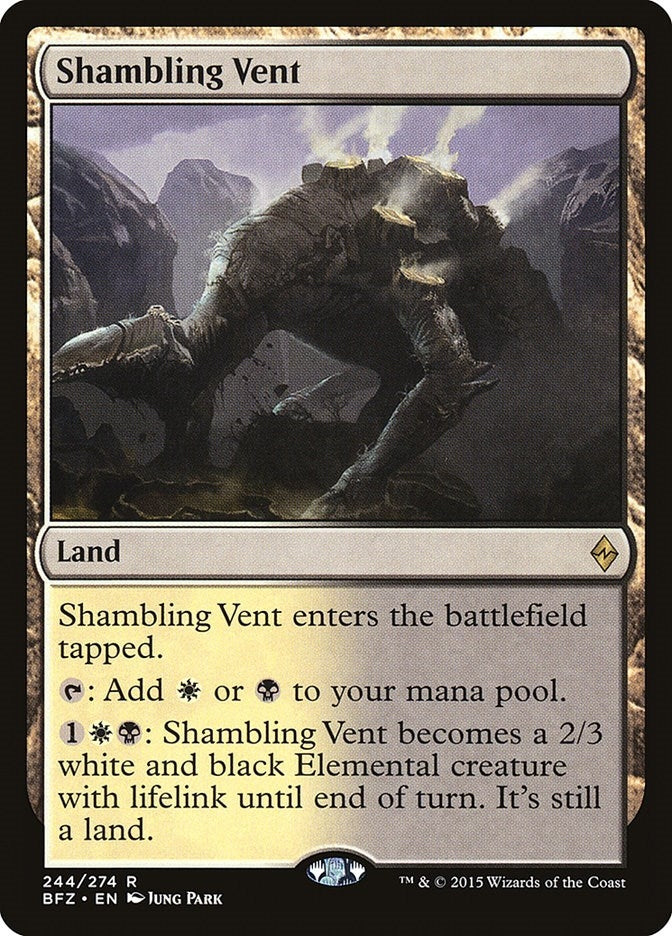 Image for Shambling Vent (244) (BFZ) - Magic: The Gathering