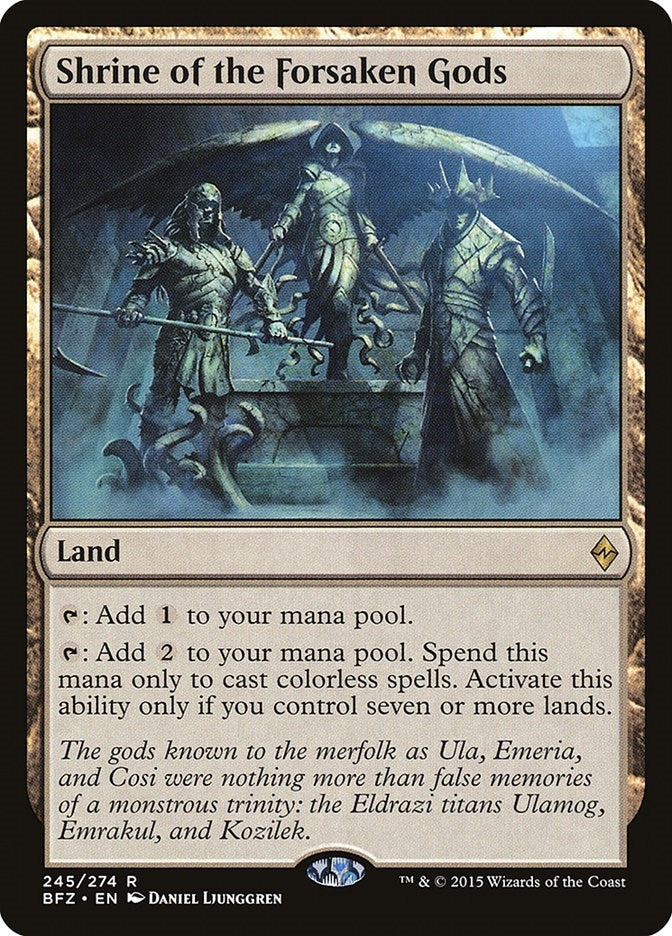 Image for Shrine of the Forsaken Gods (245) - Magic: The Gathering
